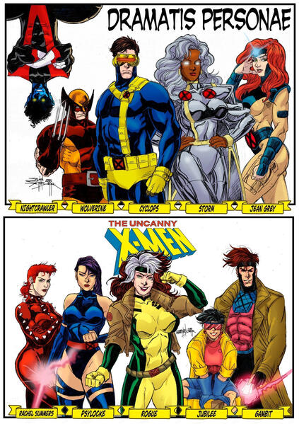 X-Men Dramatis Personae