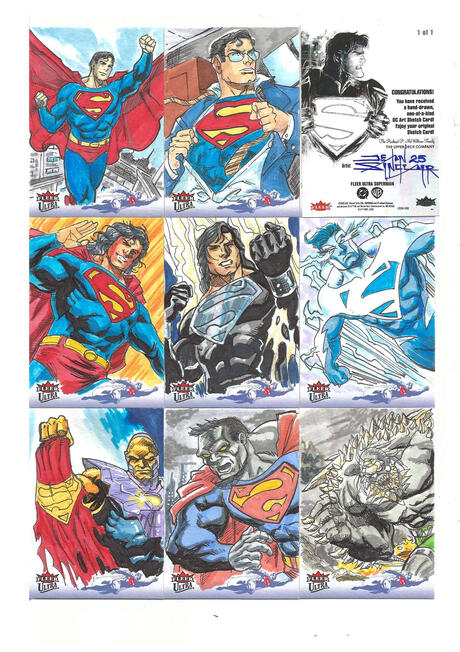 2026 Fleer Ultra Superman / Upper Deck 01